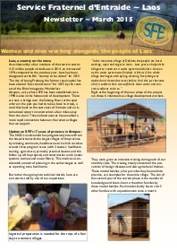 SFE Newsletter March 2015
